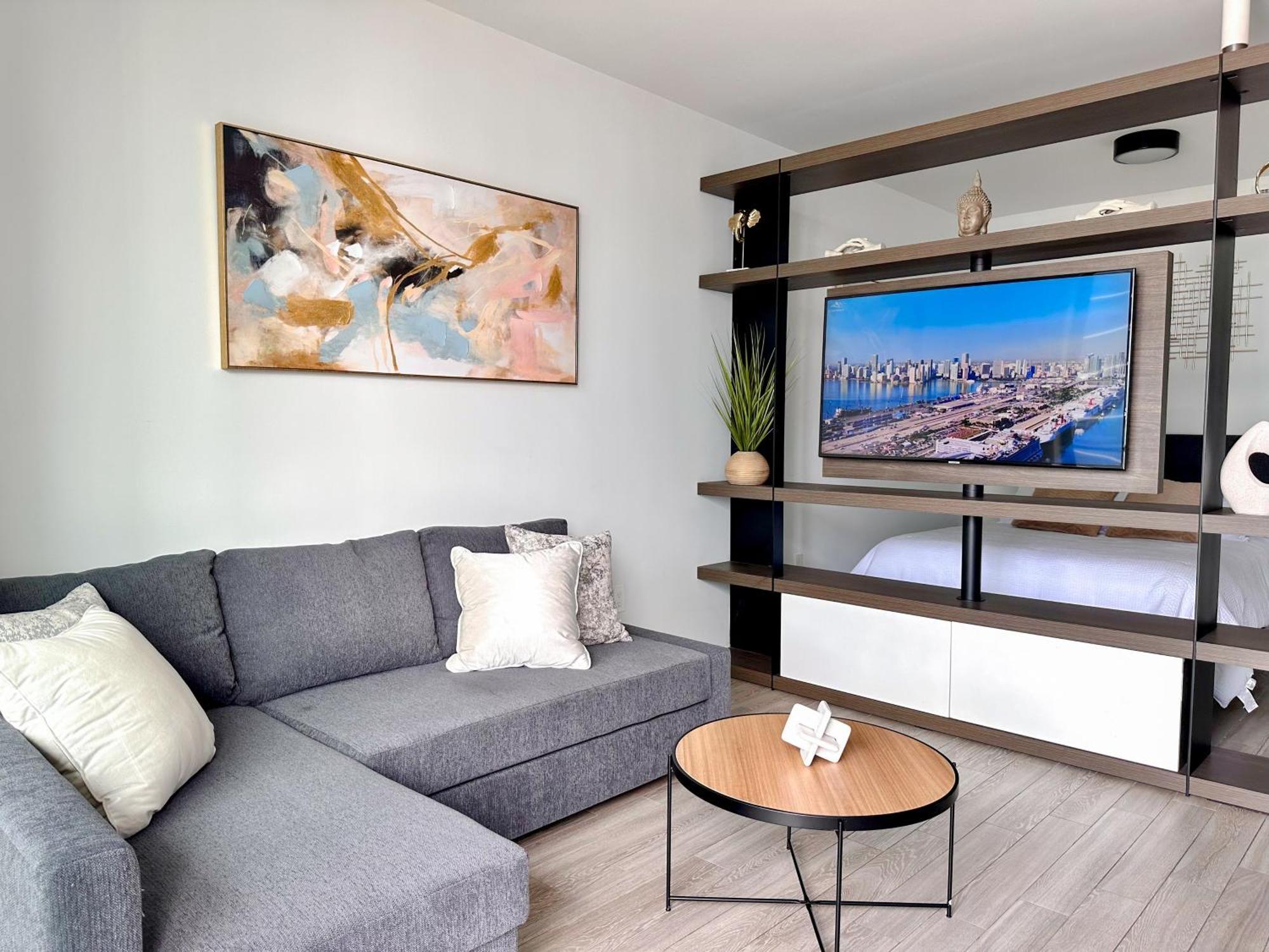 Апартаменты Luxury Loft - Free Parking - Ocean View - Brickell Downtown Майами Экстерьер фото