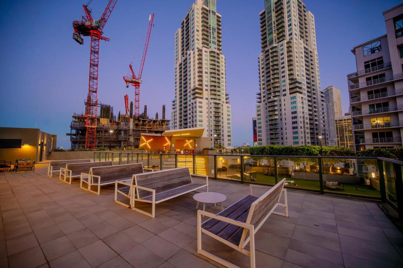 Апартаменты Luxury Loft - Free Parking - Ocean View - Brickell Downtown Майами Экстерьер фото