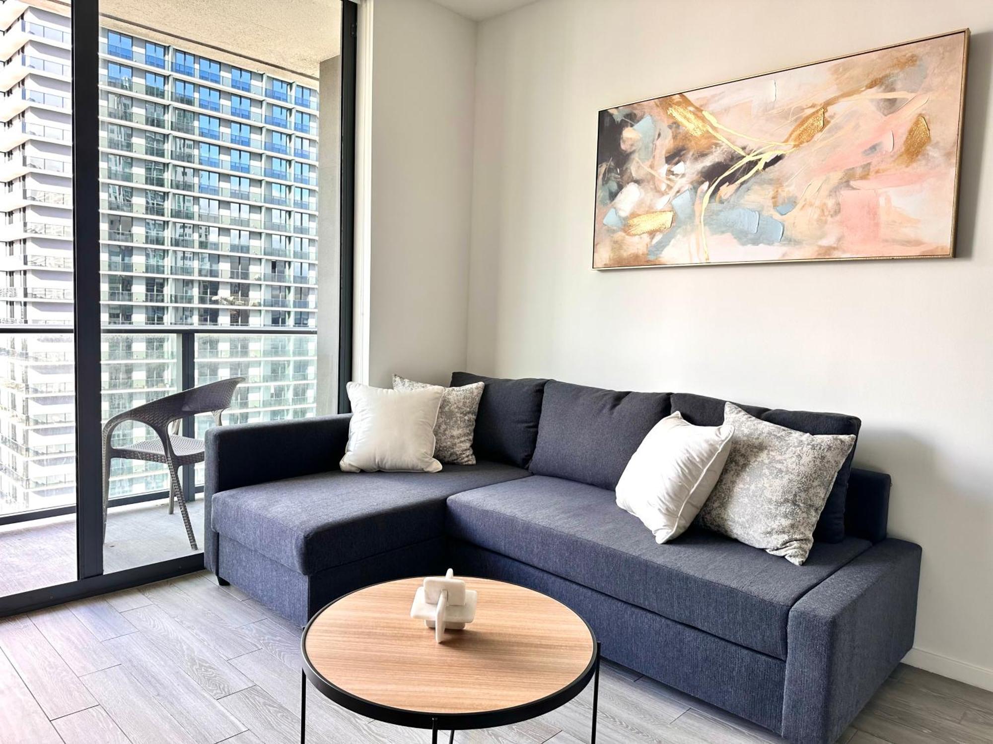 Апартаменты Luxury Loft - Free Parking - Ocean View - Brickell Downtown Майами Номер фото
