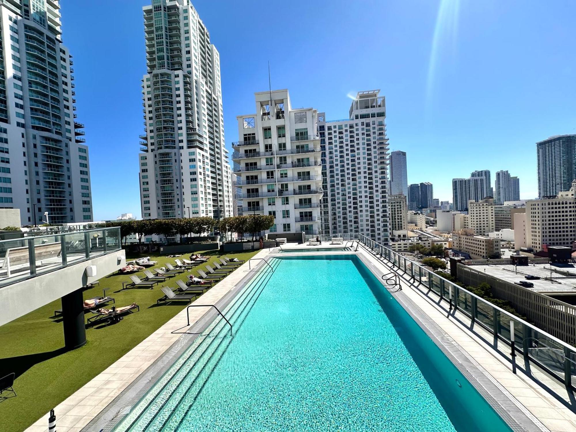 Апартаменты Luxury Loft - Free Parking - Ocean View - Brickell Downtown Майами Экстерьер фото